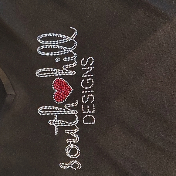Augusta Sportswear Black Bling T-Shirt - Picture 3 of 6